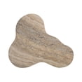 thumbnail image 4 of Slab Faux Travertine Tall Side Table, 4 of 5