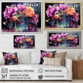 thumbnail image 4 of Designart "Perfume Vibrant gracefulness V" Fashion Floater Framed Canvas Print, 4 of 7