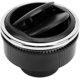 thumbnail image 1 of Universal Car Air Vents, Black AC Ventilation, Round Dashboard Deflectors, Side Top Vents for Caravans, Boats, Buses, 1 of 3