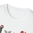 thumbnail image 3 of Christmas Dog, Gildan Unisex Softstyle T-Shirt, Holidays Graphic Tee, S-3XL, 3 of 3