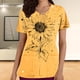 thumbnail image 1 of Fiudx Camisetas para Mujer Top de Enfermera Informal con Cuello En V y Manga Corta con Bolsillo Estampado para Mujer, 1 of 5