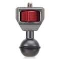 thumbnail image 3 of Mini Cabeza De Bola De Trípode, Aleación De Aluminio Adaptador De Cabeza De Bola A Prueba De Arañazos Con Orificio De Tornillo De 3/8 Pulgadas Para Monitor Ccdes Mini Tripod Ball Head, 3 of 8