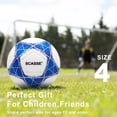 thumbnail image 4 of Soccer Balls Size 4,Glow in The Dark Official Size Soccer Ball,Indoor/Outdoor Light Up Training Ball with Pump and Needls,Street Ball Game for Boys,Girls and Men, 4 of 7