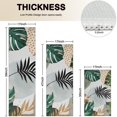 thumbnail image 4 of Green Boho Plant Pattern Kitchen Rugs Sets Of 3,Kitchen Runner Rugs Non Skid Washable,Decorative Kitchen Floor Mats for Kitchen,Sink,Laundry,17"x30"+ 17"x47" + 17"x59", 4 of 6