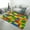 style-1, variant on Abstract Grunge Art Carpet Soft Comfy Rug for Home Living Room Bedroom Area Rug Non-slip Doormat Decor