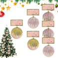 thumbnail image 3 of Juego de 100 bolas navideñas de 3/4/6 cm, delicadas bolas galvanizadas impermeables, coloridas, irrompibles, para decoración de árbol de Navidad, 3 of 5