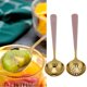 thumbnail image 5 of Cuchara De Sopa Pulida Con Espejo, Cuchara De Cocina Con Mango Ergonómico, Para Restaurante, Juegos De Vajilla Para El Hogar, Accesorios De Cocina Amonsee NO, 5 of 7