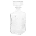 thumbnail image 1 of Decantador de vino, aireador de vino, botellas con tapón geométrico hermético, recipiente de vidrio de 1000 ml para licor, dispensador de whisky para realzar el sabor y el aroma del vino tinto, 1 of 7