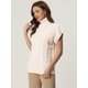 thumbnail image 3 of Chaleco de Cuello Alto para Mujer Chaleco sin Mangas Jersey de Punto de Color Sólido Suéter Informal Albaricoque S, 3 of 6