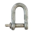thumbnail image 1 of Timco - Dee Shackles - Hot Dipped Galvanised (Size 6mm - 5 Pieces), 1 of 1