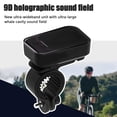 thumbnail image 4 of Altavoz Bluetooth Portátil IPX7 A Prueba De Agua FM Inalámbrico Para Bicicleta De Viaje Manillar Altavoz Abrazadera En Soporte Magnético Para Ciclismo Al Aire Libre, 4 of 7