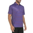 thumbnail image 5 of LRD Golf Shirts for Men UPF 50 Moisture Wicking Short Sleeve Polo Shirt Old Glory 3XL, 5 of 5