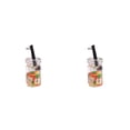 thumbnail image 1 of Bearachild Llavero Decoraciones multipropósito Pendiente Forma de fruta Llavero Botellas de resina Colgante exquisito Llavero Apple11 * 14 mm Manzana 11*14mm 2piezas, 1 of 6