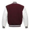 thumbnail image 3 of Men's Baseball with Wool Body & Genuine Leather Sleeves – Letterman, 3 of 8