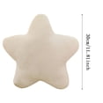 thumbnail image 3 of Mid Modern Pillows Tan Throw Pillows for Bedroom Comfy Throw Pillows for Couch Throw Pillows with Pillows Included Pillowcase Covers with Zipper Standard Cute Star Pillow Star Shaped Pillow Soft, 3 of 3