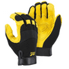 Pair of Large Majestic Golden Eagle Reinforced Mechanics Gloves Farmer Bob's Parts 2150DP LARGE