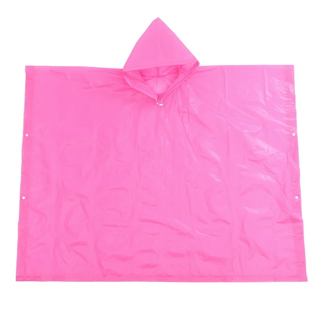 Miangastore Rain Poncho Pink EVA 1Pack 49x49x0.04in