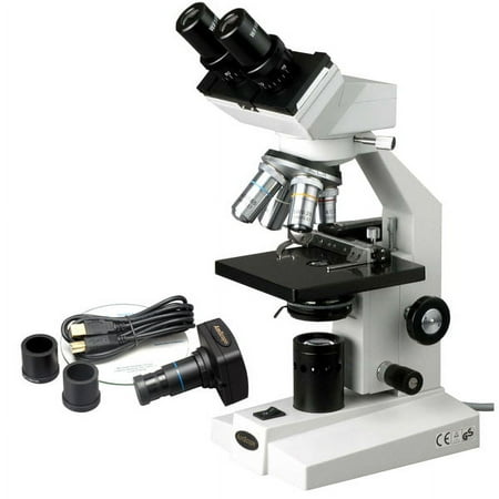 AmScope 40X-1600X Binocular Microscope + 1.3MP Digital Camera + Mech. Stage New price history on PriceWatchPro