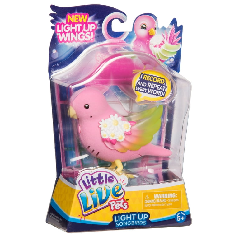 Little live pets bird light clearance up