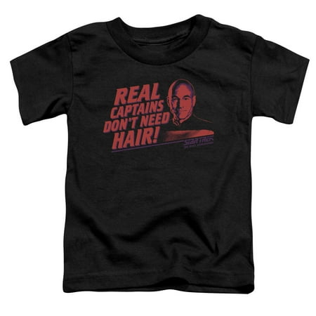 

Star Trek - Real Captain - Toddler Short Sleeve Shirt - 4T