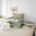 thumbnail image 6 of Manfei Cartoon Rustic Duck Twin Bedding Sets 7-Piece for Kid, Winter Snowflake Bedding Comforter Set, Vintage Western Christmas Reversible Sheet Sets, Luxury Bedroom Decor, 6 of 8