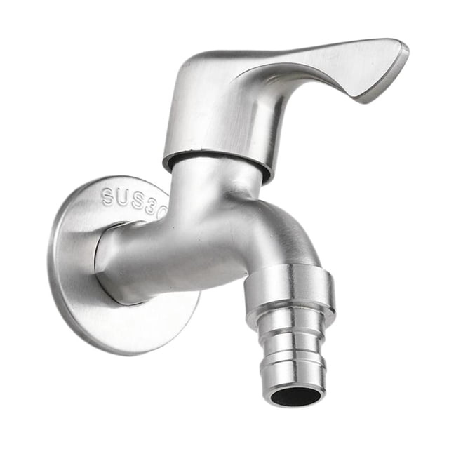 Grifo para vadora Grifo de Pared para Agua Fría inconfundible de material acero Inoxidable 304 Gloria Faucet de la lavadora