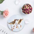 thumbnail image 4 of XDDJA Theme Flying Bird Set of 4 Round Coaster for Drinks, Absorbent Ceramic Stone Coasters Cup Mat with Cork Base for Home Kitchen Room Coffee Table Bar Decor, 4 of 5