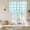 Blue, variant on Red Buffalo Plaid Balloon Curtains 63 Inch Length for Living Room/Bedroom, Farmhouse Check Stripes Retro Geometric Rod Pocket Privacy Door Curtains Decorative Tie Up Shade for Window 52"x63"