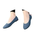 thumbnail image 3 of Xiaoxatg Women's Casual Shoes Comfortable Everyday On Footwear Ideal For Relaxing Outings Versatile Suede Design Closed Toe Heel For Any Season And Outfit 9 Dark Blue, 3 of 9