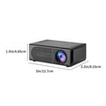 Clearance Portable Mini Projector LED Home theaters Wired Phone Same