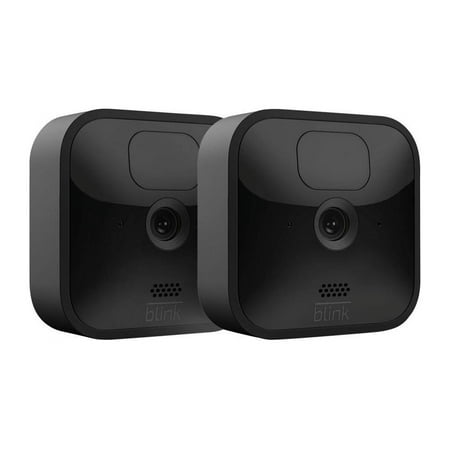 Blink - 2 Outdoor (3rd Gen) Wireless 1080p Security System with up to two-year battery life - Black