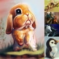 thumbnail image 3 of Cat Tiger Moneky Diamond Needlework Diy 5D Animal Rhinestone Painting Crystal Embroidery Home Office Cross Stitch Wweixi, 3 of 9