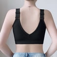 thumbnail image 4 of XIYON Bras For Women Ladies Lace Front Closure Bra Comfortable Wireless Support Seamless Underwear For Daily Wear And Relaxation Comfortable, 4 of 5