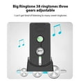 thumbnail image 2 of yeacher H8S-2T Dual-Pack Wireless Intercom System with 1000m Range, 38 Ringtones, and Adjustable Volume for Home, Office, or Hospital Use - Black, 2 of 6