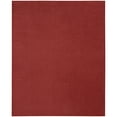 thumbnail image 5 of Nourison Essentials Indoor/Outdoor Brick Red 7' x 10' Area Rug, (7x10), 5 of 11