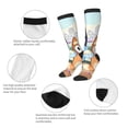 thumbnail image 3 of Masiiu Bluey Print Adult Crew socks, Comfortable Novelty Colorful Patterned, Breathable, Stylish Colorblock for Men Women, 3 of 6
