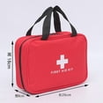 thumbnail image 2 of First Aid Bag Empty, Waterproof Durable First Aid Kit Bag Empty with Zippered,First Responder Storage, 2 of 5