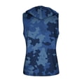 thumbnail image 5 of Gamivast Sun Protection Hoodie for Men Zip up Muscle Fit Sleeveless Sun Hoodie Lightweight Breathable Athletic Hoodie with Camo Pattern for Outdoor Wear, 5 of 8
