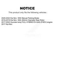 thumbnail image 2 of CMX Front Rear Disc Brake Rotors Kit for Car Hyundai Ioniq Kia Niro K8-102369, 2 of 8