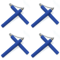 thumbnail image 1 of Nunchaku Goma Segura Entrenamiento Nunchakus Artes Marciales () Azul, 1 of 4