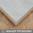 thumbnail image 6 of FloorHug Kitchen Rugs and Mats 2 PCS, 24"x35"+24"x60", Absorbent and Stain-Resistant Kitchen Mats Non-Slip, Kitchen Runners Machine Washable, Rugs for Kitchen, Laundry Room, Entrance, Beige, 6 of 9