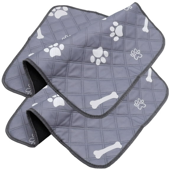 LAMIRO 2 Pcs Dog Urine Pad Pee Pads Washable for Dogs Extra Large Mat Car Oversized Puppy