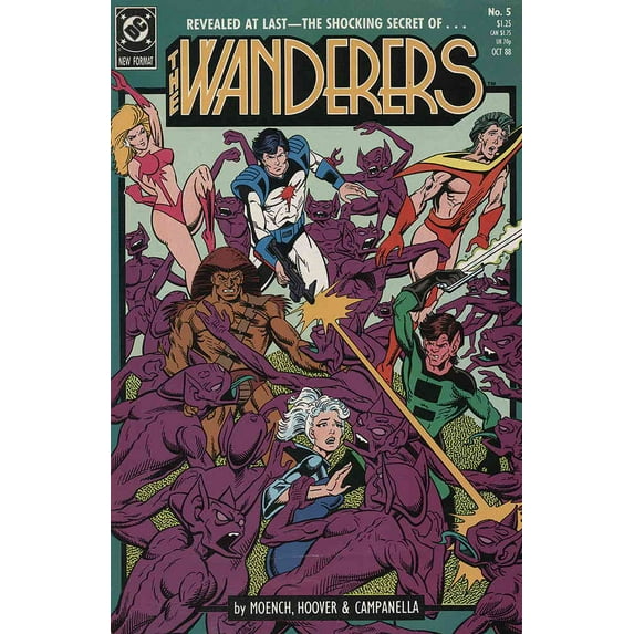 Wanderers, The #5 VF ; DC Comic Book