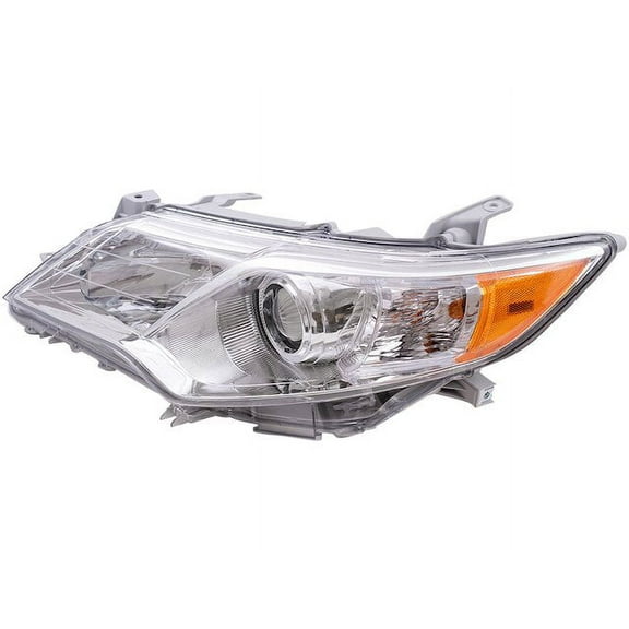 Left Headlight Assembly - Compatible with 2012 - 2014 Toyota Camry Sedan 4-Door 2013