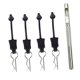 thumbnail image 1 of 4 piezas/20 piezas de fácil instalación con retenedor de goma flexible para clips de carrocería RC 4pcs, 1 of 9
