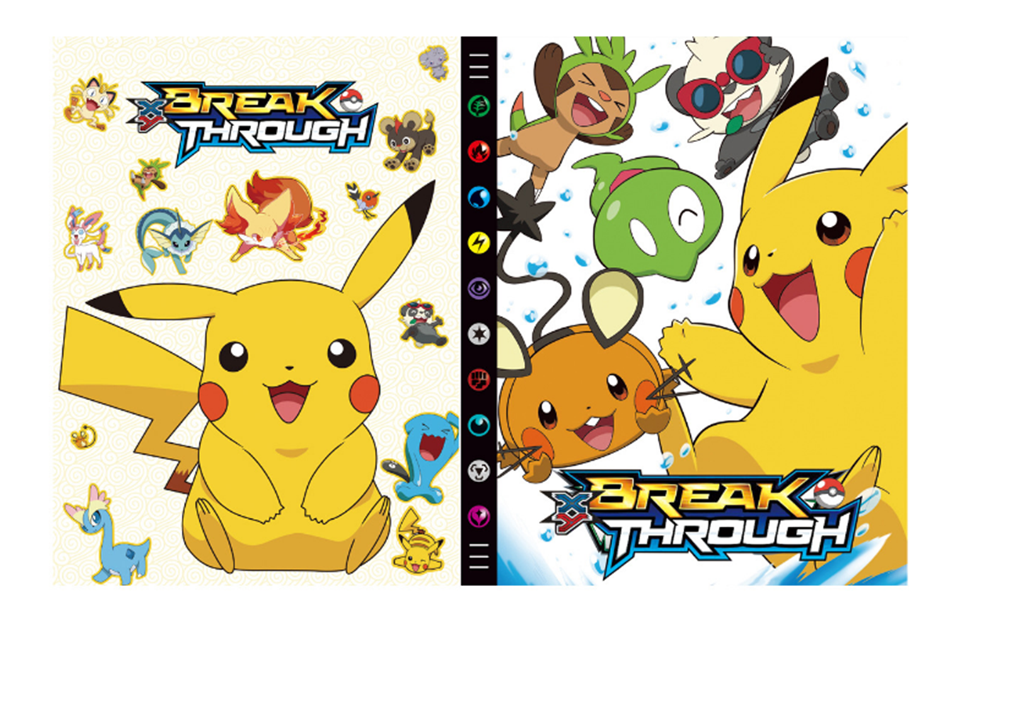 324 Card Spots Pokemon Album Book List Card Holder Collectors Folder Gifts Joy Pikachu Walmart Com