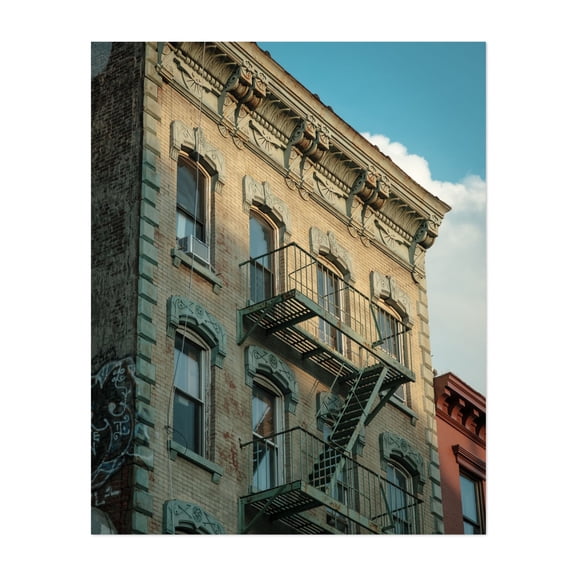Soho Architecture 03 - Manhattan New York Photography Unframed Wall Art Print 8 x 10 inches