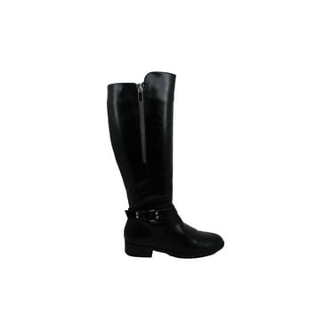 Material Girl Women's Myah Tall Dress Boots Black Size 7.5 M