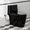 Black, variant on Elongated One Piece Toilet For Bathroom Gloss White Comfortable 17.3 in. ADA Seat Height, Dual Flush 1.0/1.28 GPF, Soft-Close Seat