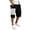 White, variant on CCRFTGI Men's Cargo Shorts Casual Relaxed Fit Outdoor Work Shorts for Men with Multi-Pockets Wine 4XL
